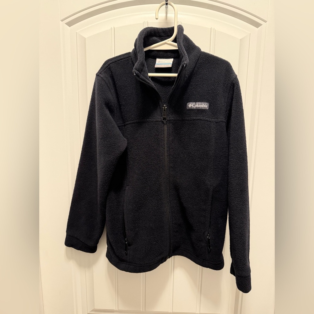 Columbia Kids’ Black Full-Zip Fleece Jacket